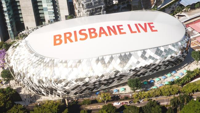 EMBARGOED UNTIL SUNDAY MAIL -  Artists impressions of the Brisbane Live precinct in Brisbane Central that will transform the area around the Roma Street Station