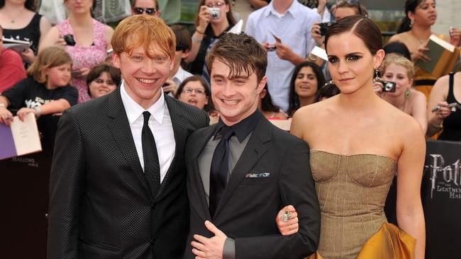 The trio grew up on the set of Harry Potter. (Photo by Stephen Lovekin/Getty Images)