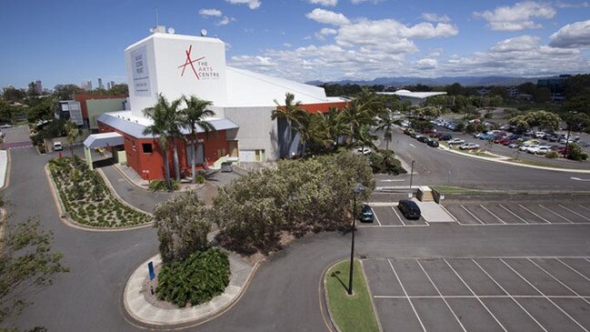 Historic photograph showing the carparking area which fronts the original Gold Coast Arts Centre – before it became the HOTA precinct.