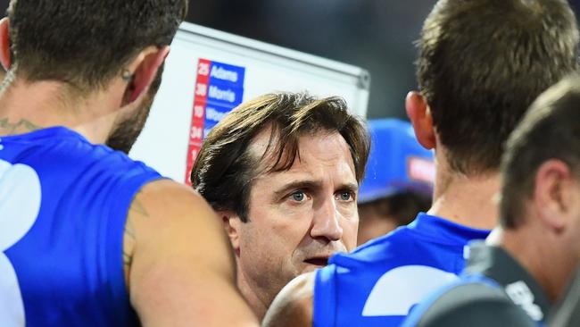 Luke Beveridge’s Western Bulldogs always give huge effort. Picture: Getty Images