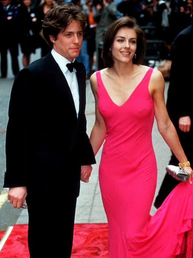 Hurley stuck by him through that controversy but after 13 years together they announced an amicable split in 2000. Picture: AP