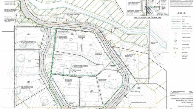 Detailed planned for Jagera, the development on Hoschkes Lane, Maclean. Picture: Clarence Valley Council