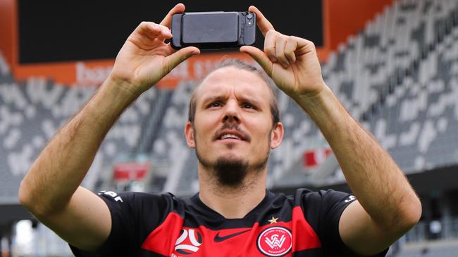 Western Sydney Wanderers' new signing Alexander Meier.