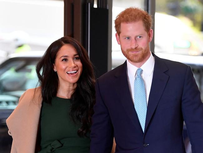 Prince Harry and Meghan Markle at the WellChild awards in 2019. Picture: Getty Images