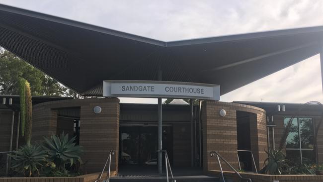 Barlow appeared at the Sandgate Courthouse on Wednesday.