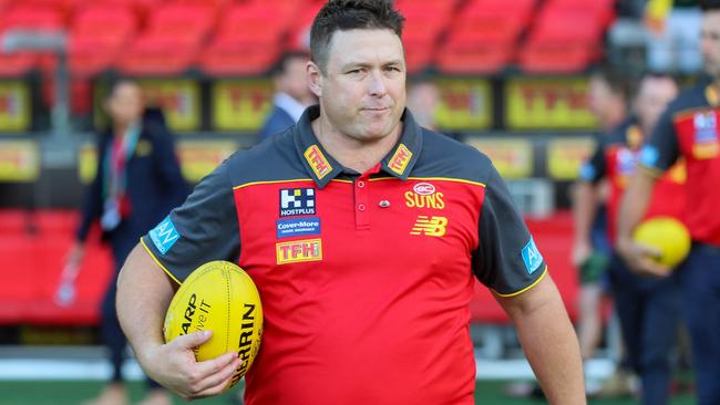 Stuart Dew is still a long way off from steering Gold Coast into a finals series.