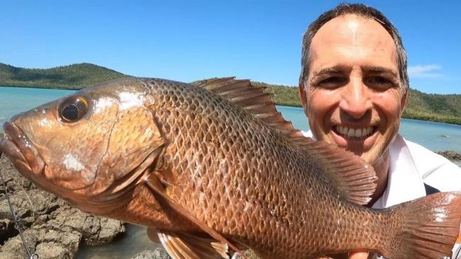 Andy Thomsen is and Airlie Beach local who has made a career out of producing catch and cook style videos on YouTube. Picture: Instagram / Andy's Fishing