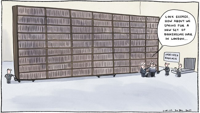 Jon Kudelka Letters cartoon for 20-12-17Version:  (650x366)COPYRIGHT: The Australian's artists each have different copyright agreements in place regarding re-use of their work in other publications.Please seek advice from the artists themselves or the Managing Editor of The Australian regarding re-use.