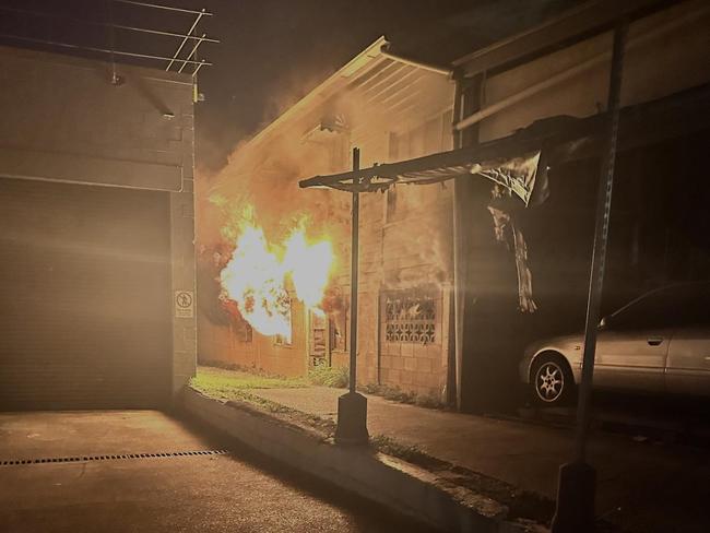 West End fire. Picture: Kayden Alesana