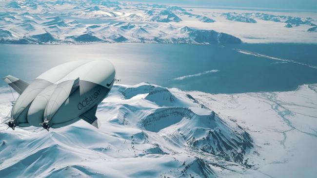 North Pole expeditions will soon commence on Ocean Sky Cruises’ Airlander 10