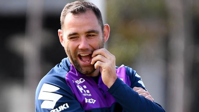 The Storm skipper will have his team primed. Photo: AAP Image/James Ross