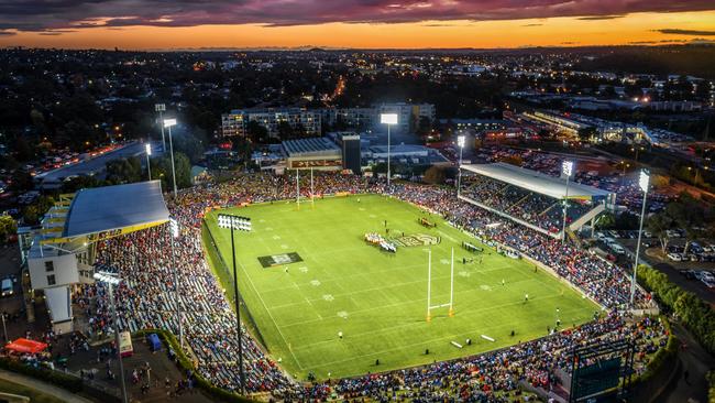 Campbelltown Council has been in ‘discussions’ with the NRL. Picture: Brett Atkins