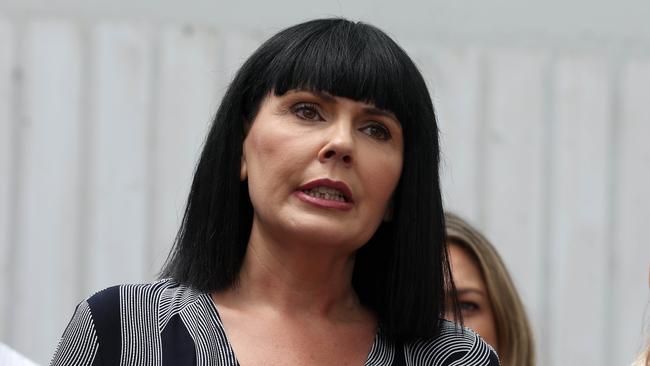 Yolonde Entsch LNP Candidate for the state electorate of Cairns, during a recent media conference in the city’s CBD. Picture: Liam Kidston.