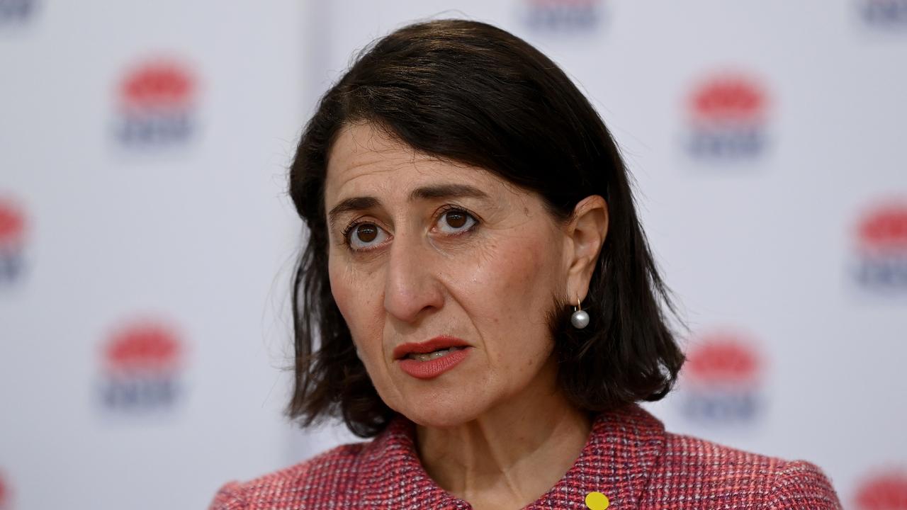 NSW Premier Gladys Berejiklian refused to answer questions over her "failed" lockdown strategy. Picture: NCA NewsWire/Bianca De Marchi