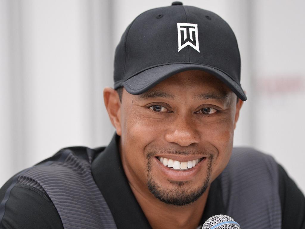 US golfer Tiger Woods.