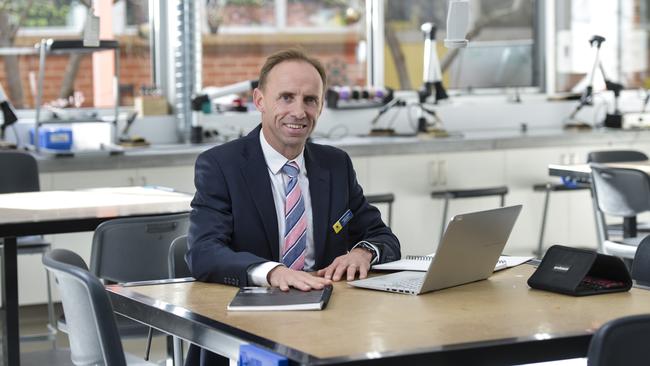 Ballarat Grammar head of middle school Chris Beechy. Picture: Dannika Bonser.