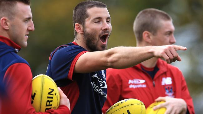 Colin Garland returns to the Demon defence this week. Picture: Wayne Ludbey.