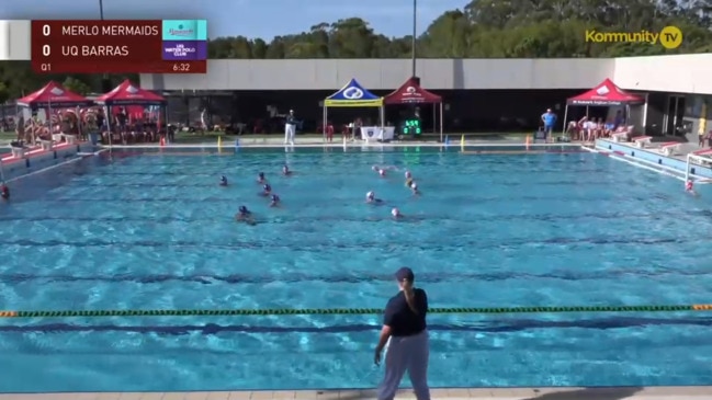 Replay: Water Polo Queensland Premier League - Mermaids v UQ Barracudas (Women, semi-final)