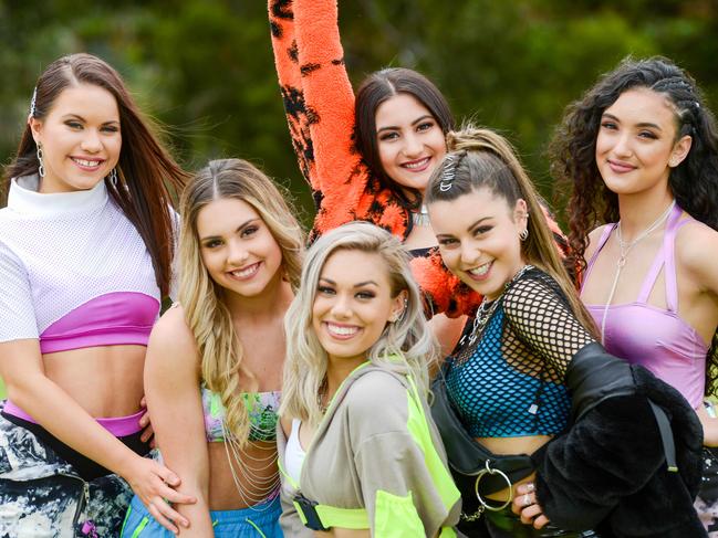 Adelaide all-girl R&B and Pop group G-NAT!ON - Rylee, Isla, Taylah, Alessia, Emma and Mateja - will release their debut single, Girls Night out, Tuesday, November 14, 2019. (PHOTO: BRENTON EDWARDS)