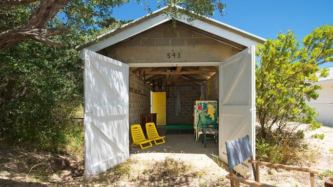 S43 Boat Shed Shelly Beach, Portsea, is up for sale.