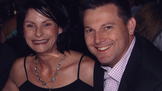 Toni McHugh with Gerard Baden-Clay