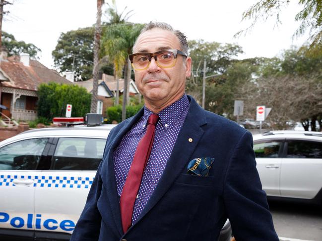 SYDNEY, AUSTRALIA - NewsWire Photos. August 22 2024. Former TV star Andrew OÃKeefe arrives at Waverley Court House on AVO breach and DV-related charges related to his former partner. Picture: NewsWire / Max Mason-Hubers