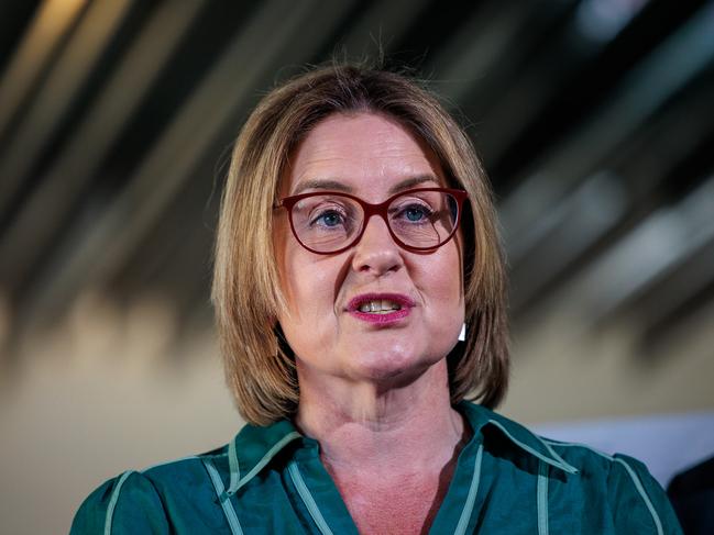 Premier Jacinta Allan said the crackdown will make renting fairer for tenants. Picture: Nadir Kinani