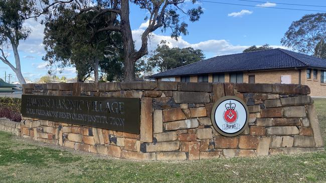 An aged care resident from RFBI Hawkins Masonic Village aged care at Edgeworth has died. Picture: Emily Burley.