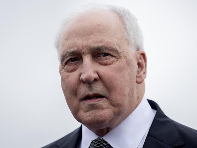 SYDNEY, AUSTRALIA - NewsWire Photos OCTOBER 20, 2022: Former Prime Minister Paul Keating during a press conference at Barangaroo on Thursday. Picture: NCA NewsWire / Nikki Short