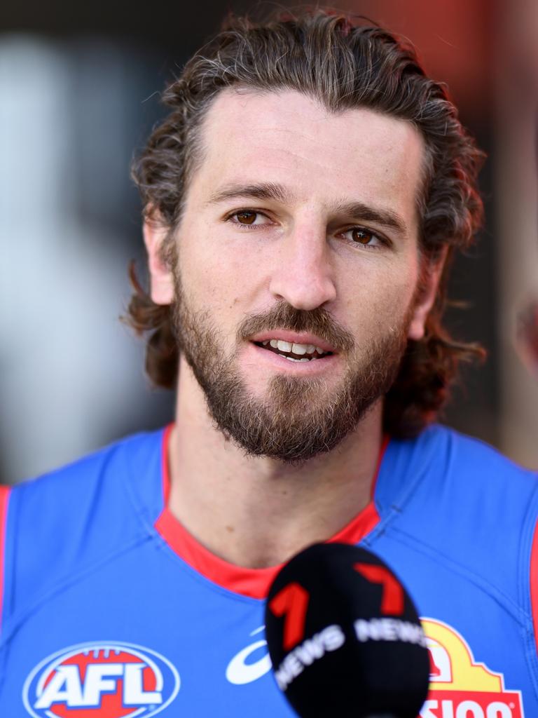 Marcus Bontempelli will miss the start of the AFL season. (Photo by Quinn Rooney/Getty Images)