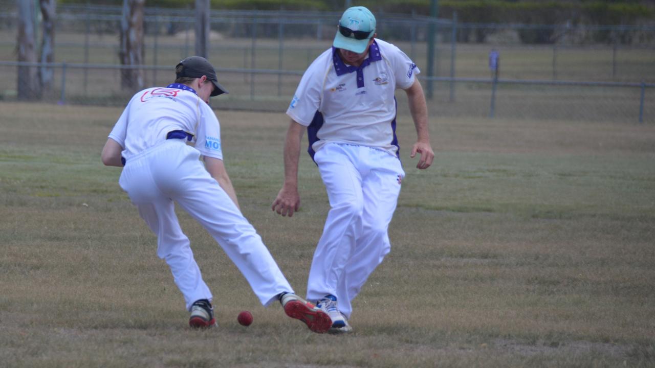 at the senior cricket match in Wondai on Saturday, November 16. (Photo: Jessica McGrath)