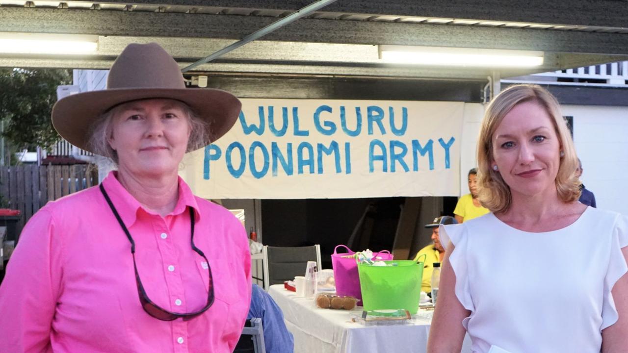 Queensland Greens Senator Larissa Waters and Councillor Fran O’Callaghan met with Leanne Dobbin and the Poonami Army to find a solution to Wulguru's sewerage problem.