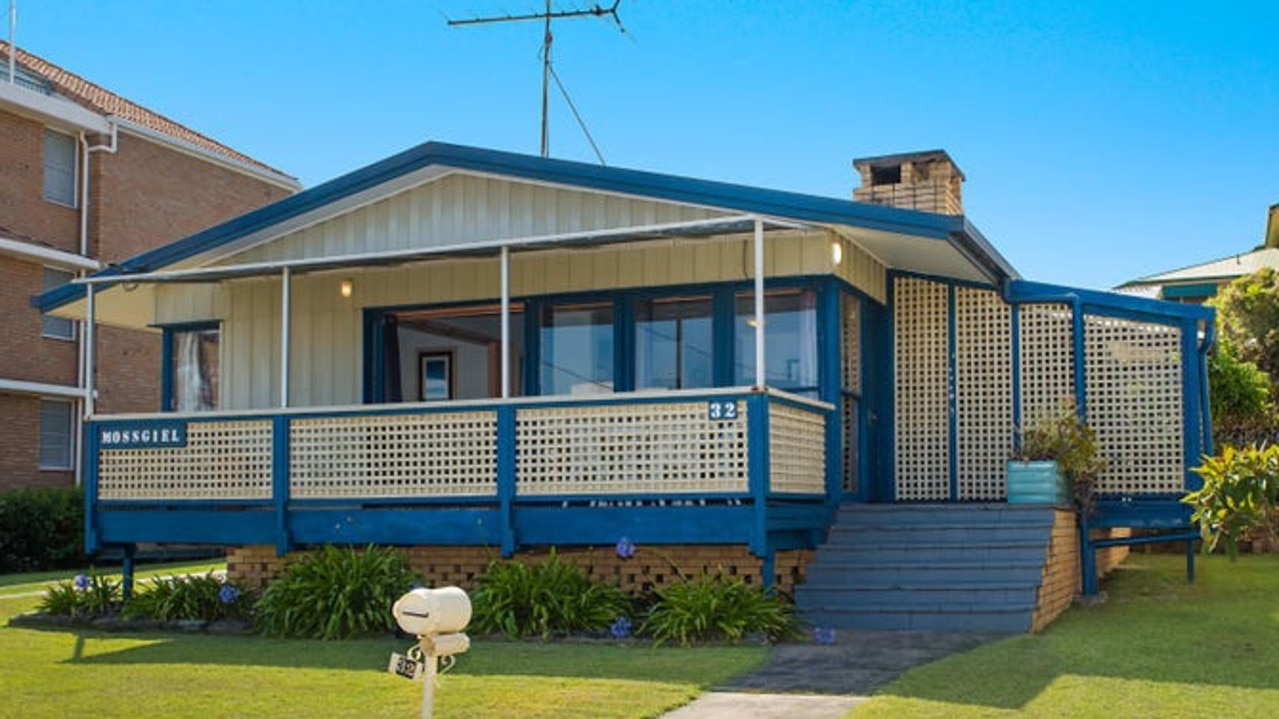 A three-bedroom beach house at 32 Warne Terrace, Kings Beach, will look very different under a developer's plans to take advantage of the block's high density zoning.