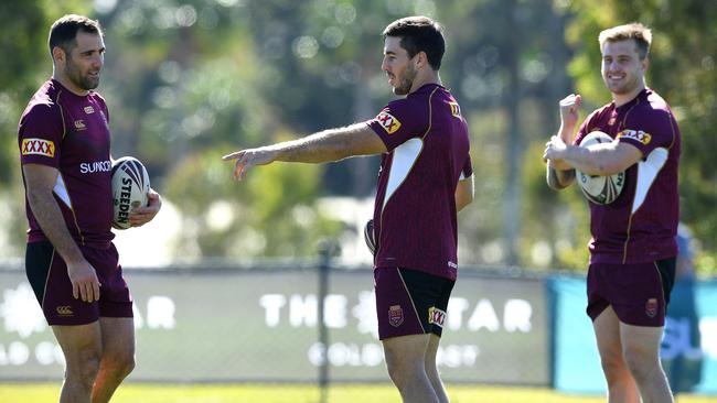 Ben Hunt and Cameron Munster learning from the best last year.