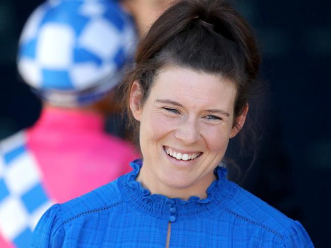 SYDNEY, AUSTRALIA - JUNE 17: Danielle Seib prepares for Race 3 TAB Highway during "W.J McKell Cup Day" - Sydney Racing at Rosehill Gardens on June 17, 2023 in Sydney, Australia. (Photo by Jeremy Ng/Getty Images)