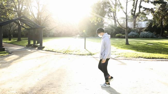 Victorians are spending less time in parks. Picture: Getty Images