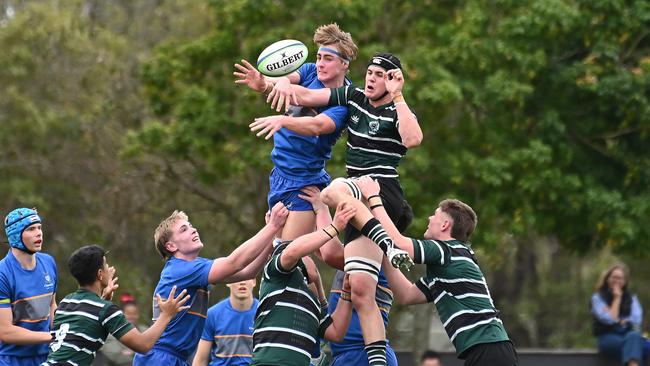 GPS Rugby Churchie Vs BBC Saturday August 10, 2024. Picture, John Gass