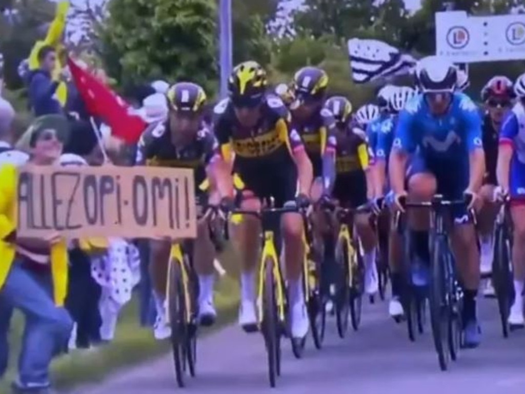 Tour de France organisers want to sue the spectator who caused what some are calling the worst crash in the event’s history.