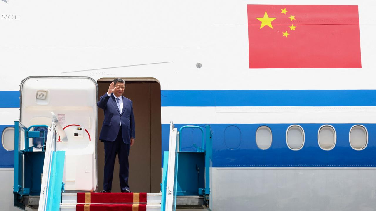 Chinese President Xi Jinping has sought to strengthen regional trade ties and offset the impact of huge tariffs unleashed by his US counterpart. Picture: Athit Perawongmetha/ AFP.