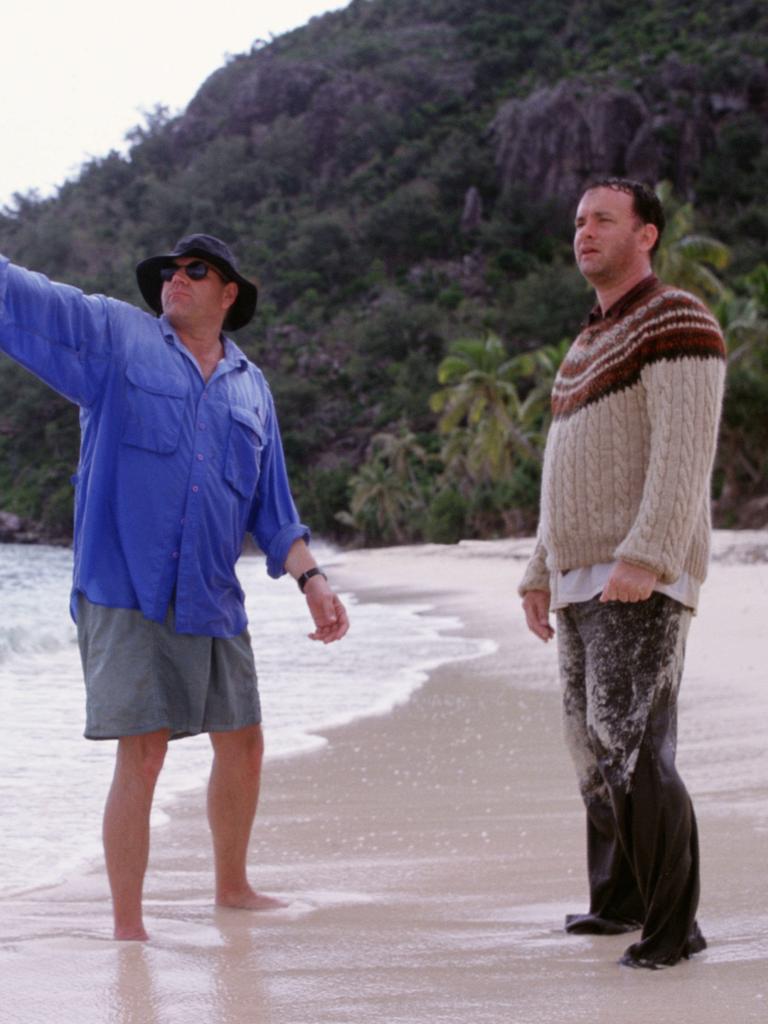 Robert Zemeckis and Tom Hanks.