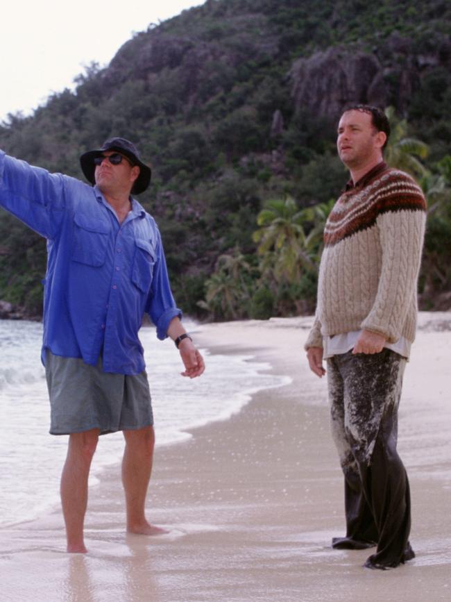 Robert Zemeckis and Tom Hanks.