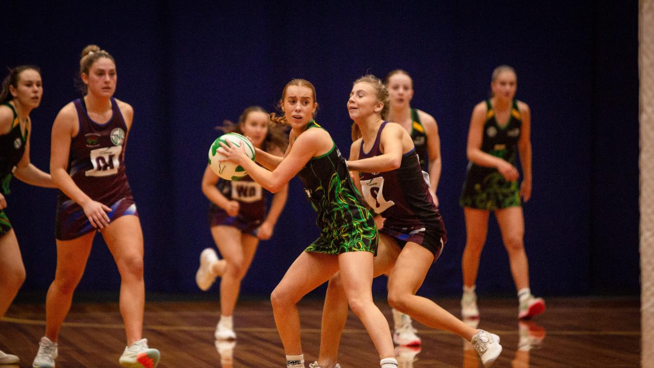 F45 Cavaliers centre, captain and MVP Ava Lockwood-Roden was instrumental in her team's narrow win over Cripps. Picture: PATRICK GEE/SUPPLIED