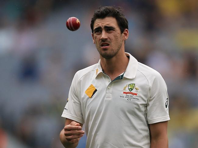 Mitchell Starc hasn’t been able to swing the ball much this summer.