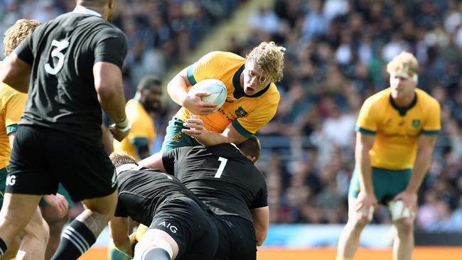 Ned Hanigan is back in Wallaby Gold. Picture: Anthony Au-Yeung/Getty