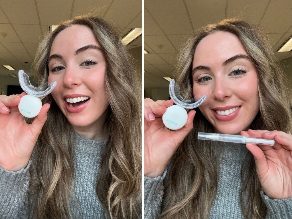 We review the Smilie Boost Teeth Whitening Kit.