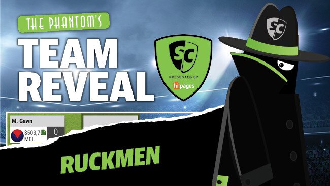 The Phantom's SuperCoach Ruckmen 2018