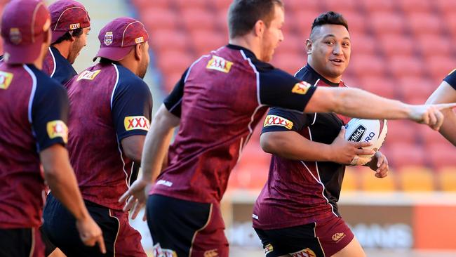 Papalii will be crucial to the Maroons’ Origin plans. Photo: Adam Head