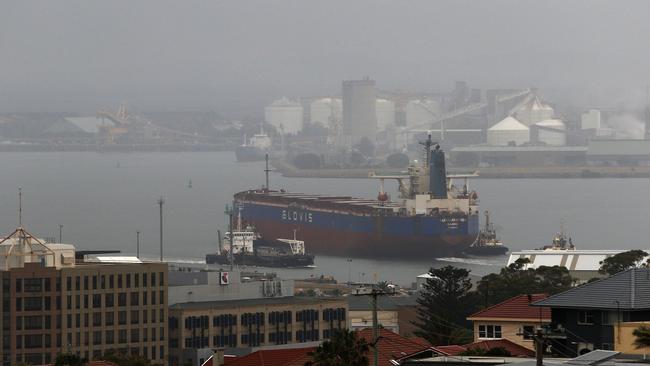 The Port of Newcastle. The road between Newcastle and Sydney is a hot route for smugglers. Picture: AAP Image/Darren Pateman