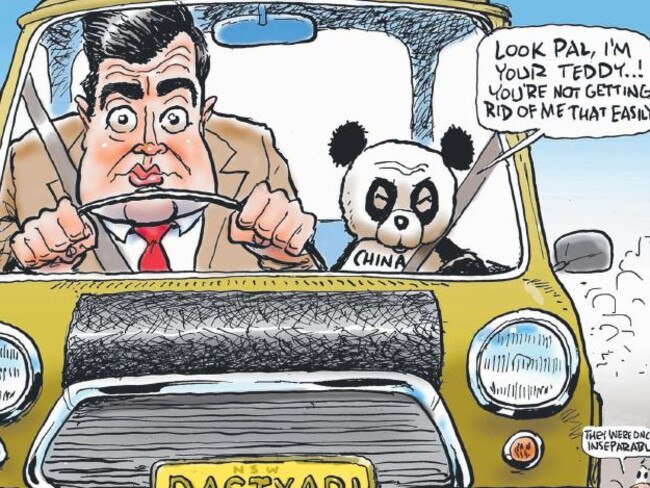 As cartoonist Warren sees it today