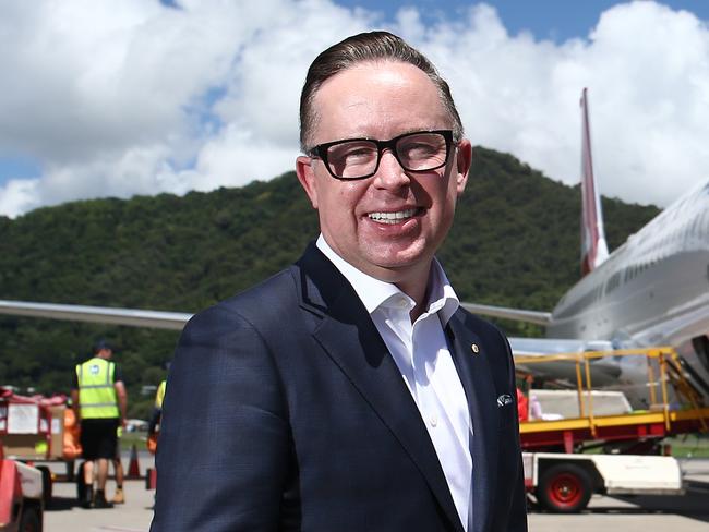 Qantas CEO Alan Joyce. Picture: Brendan Radke